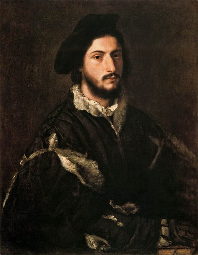 Portrait of Vicenzo Mosti by Tiziano Vecelli